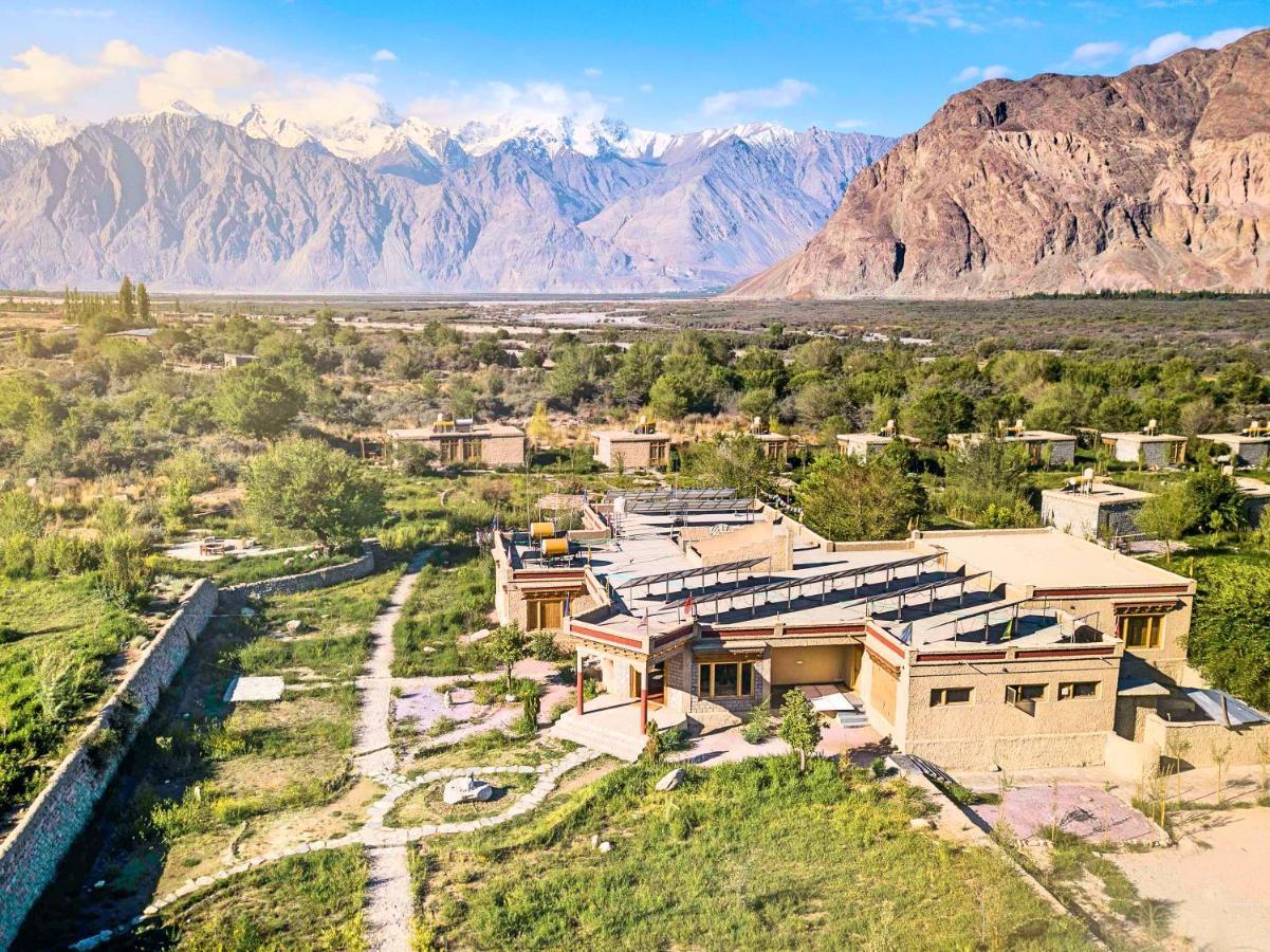 Отель Lchang Nang Retreat-The House Of Trees-Nubra Valley Sumur Экстерьер фото