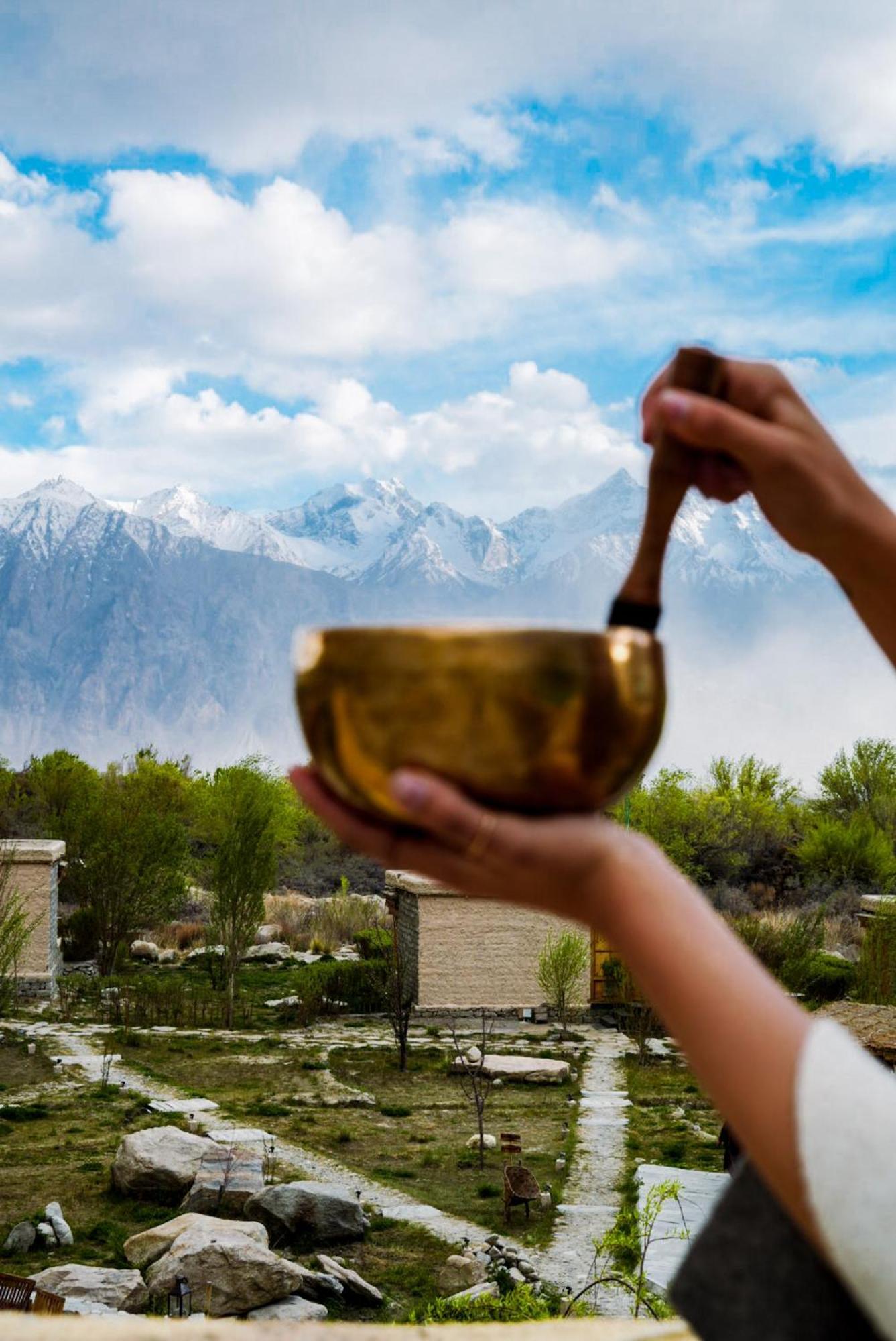 Отель Lchang Nang Retreat-The House Of Trees-Nubra Valley Sumur Экстерьер фото